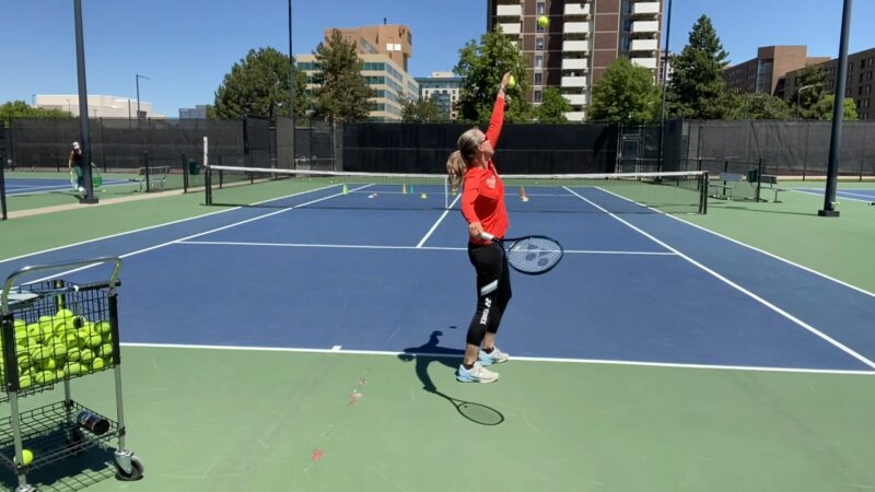 mastering the tennis serve - play and practice
